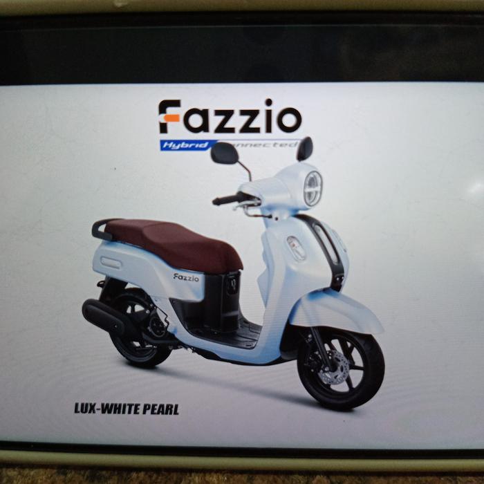Gambar yamaha fazzio Lux - white pearl dari Yamaha Nusantara Motor undefined Tokopedia