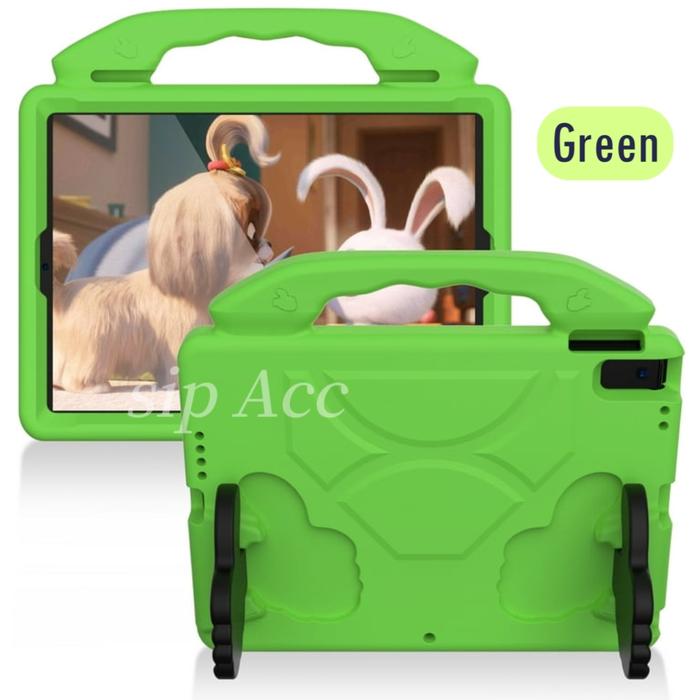 Gambar Case For Ipad Mini 7 6 5 4 3 2 1 Case Anak Lucu Casing Tablet Jempol Kids Stand - Green, Ipad Mini 6 dari Sip Acc undefined Tokopedia