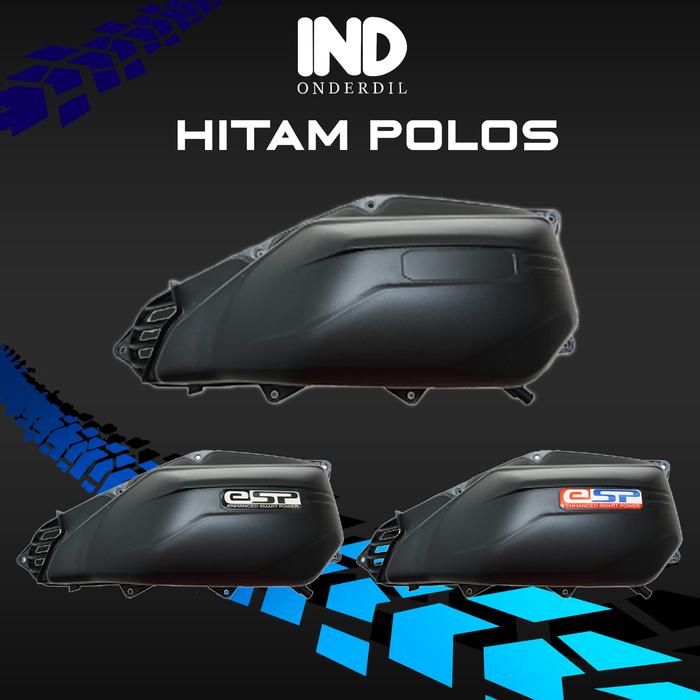 Gambar Tutup Box Filter Carbon Vario 150 2018-2022 Esp New LED keyless Cover - polos, Tanpa Stiker dari IND Onderdil undefined Tokopedia