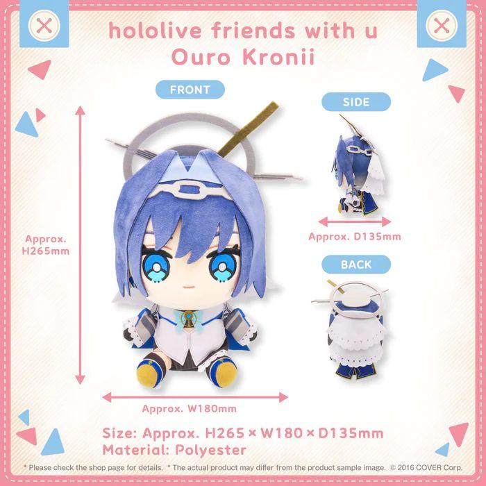 Gambar Hololive EN Ouro Kronii Plush hololive friends with u Vol. 10 dari Figurastuff undefined Tokopedia