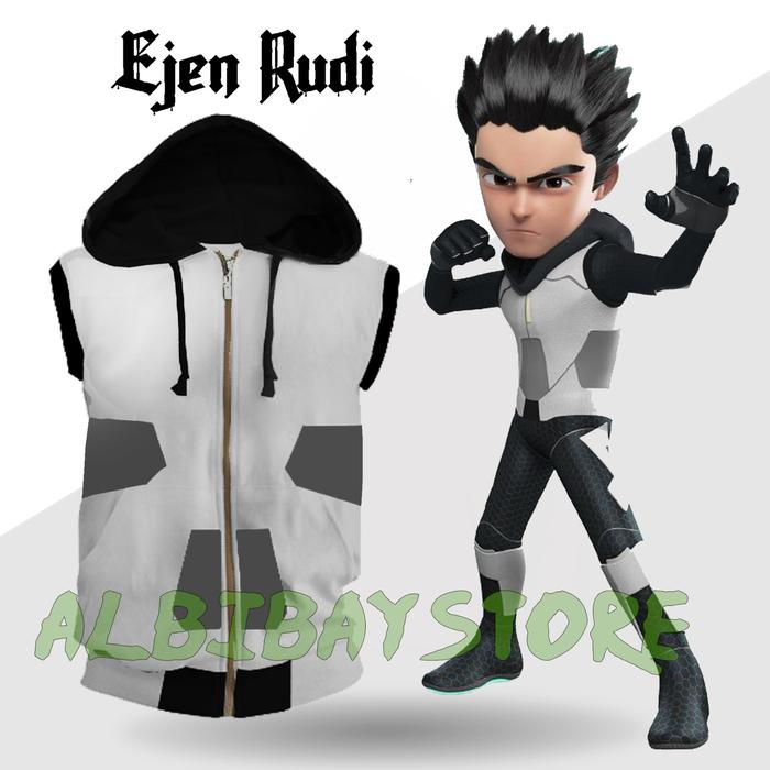 Gambar Rompi Anak COSTUM EJEN ALI /cosplay Anak - Ejen Rudi, L dari ALBIBAYSTORE undefined Tokopedia