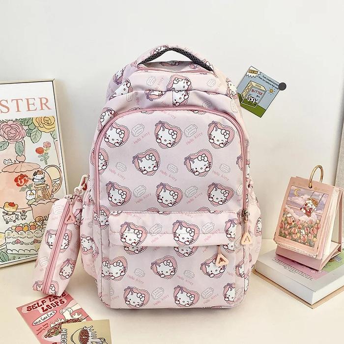 Gambar Free Tempat Pensil Tas Ransel Sanrio Backpack Sanrio Premium Tas Sanrio - Hk dari MonorroShop undefined Tokopedia
