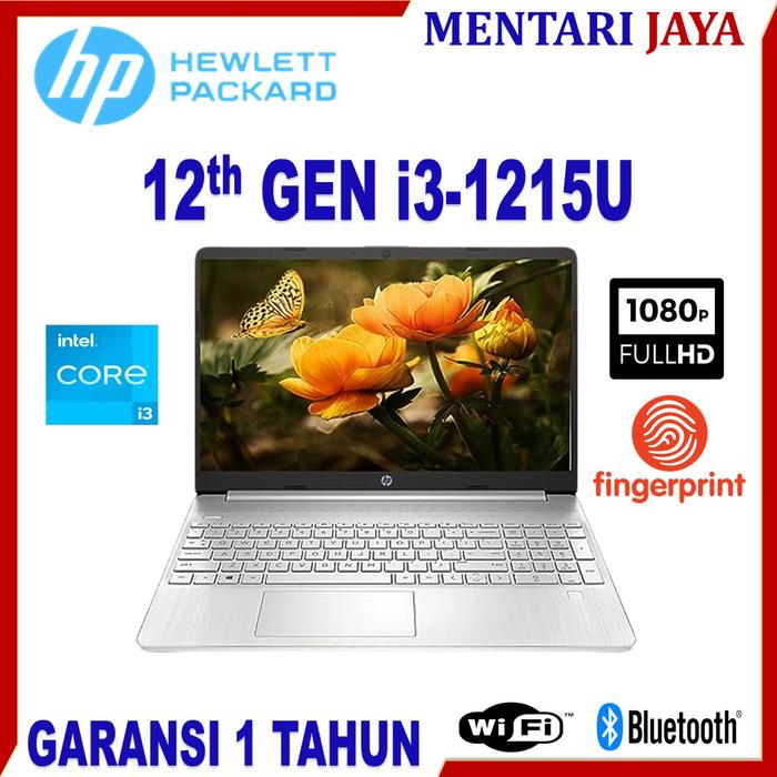Gambar laptop hp core i3 gen 12 1215u 16gb 512gb 15 inch full hd win 11 baru - i3-1215U/1Tahun, 16GB/512SSD dari Mentari Jaya Komputer_NEW undefined Tokopedia