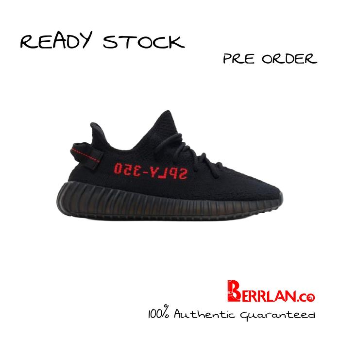 Jual Yeezy Boost 350 V2 Bred Black 100% Original Kota