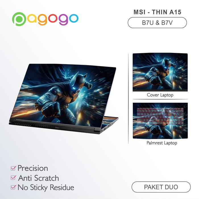 Gambar Screen Guard Skin Keyboard Protector Garskin Stiker Laptop Msi Thin A15 B7U B7UC B7UCX B7V B7VE B7VF Matte Clear Anti Bluelight Tpu Cooskin Transparan - Cover&Palmrest dari Pagogo Store undefined Tokopedia