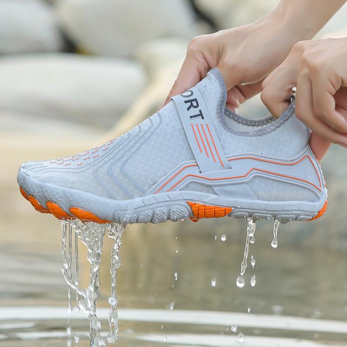 Gambar Sepatu Pantai Sepatu Olahraga Air Pria Dan Sepatu Renang Barefoot shoes Sepatu Selam Sepatu Snorkling Water Shoes Sepatu Rafting Aqua Shoes Sepatu Surfing Sepatu Daiving - Abu-abu 776, 39 dari KekalMode undefined Tokopedia