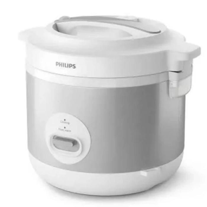 Gambar PHILIPS : HD3003 MAGIC COM RICE COOKER 3IN1 PHILLIPS 1,8 LT HD 3003 - Silver dari HOKKI HOUSEWARE undefined Tokopedia
