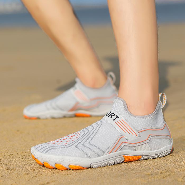 Gambar Sepatu Pantai Sepatu Renang Sepatu Air Pria Dan Wanita Sepatu Selam Sepatu Diving Sepatu Snorkling Water Shoes Sepatu Rafting Anti Karang - Abu-abu 776, 44 dari MiAdoo undefined Tokopedia