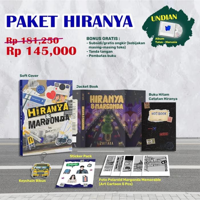 Gambar Buku Novel - Hiranya & Margonda - Zhitara - Bumifiksi - Hiranya dari bumifiksijakarta undefined Tokopedia