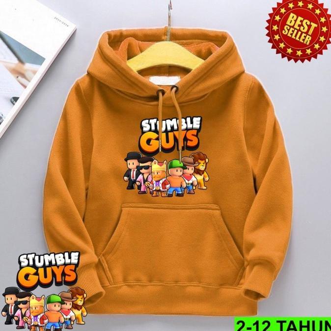 Gambar Hoodie Sweater Anak Laki Laki Perempuan Stumble Guys Switer Anak - KUBUS, L dari IndiriStore undefined Tokopedia