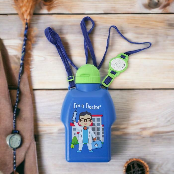 Gambar Botol Minum Anak Sekolah Karakter Dokter Polisi Technoplast Career Day Boise Bottle 600 700 ml - dokter 600ml dari Apo Bae Adoo undefined Tokopedia