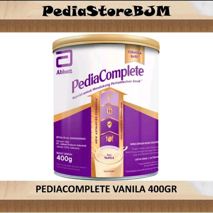 Gambar PediaSure Complete Vanila - PediaComplete 400gr dari PediaStoreBJM undefined Tokopedia