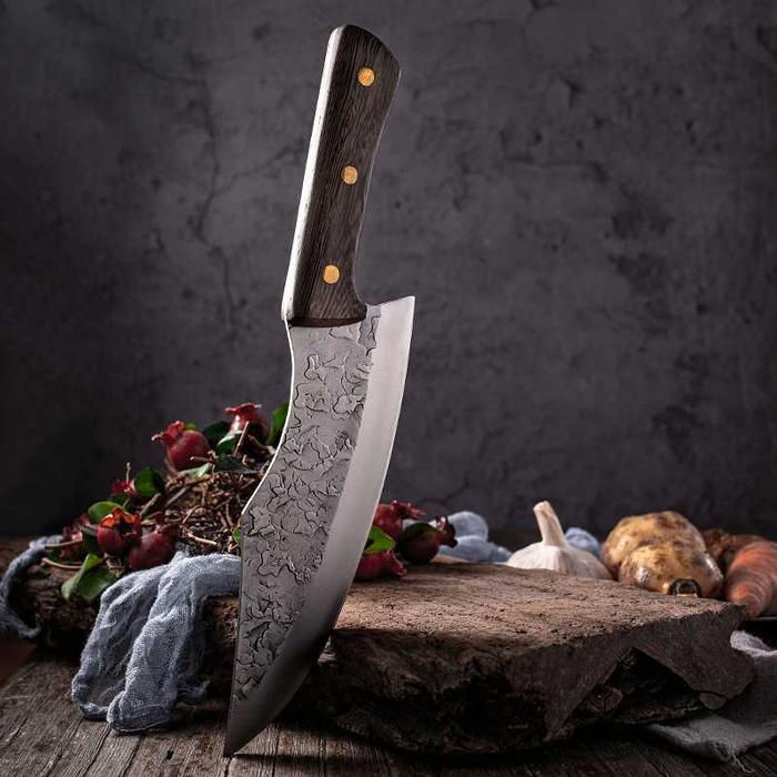Gambar Pisau Daging Mini Stainless Pisau Hunting Berburu - Skinning Knife dari OTOHEROS undefined Tokopedia