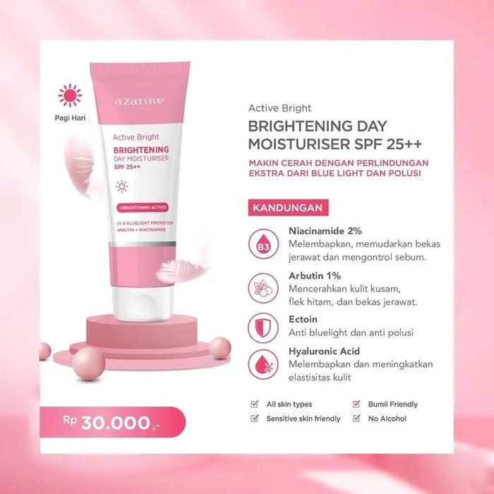 Gambar Magic Serum Cream Krim Moist Moisturizer Skincare Herbal Pelembut Pencerah Perawatan Kulit Muka Wajah Premium - Bright Day dari Alonealon Shop undefined Tokopedia