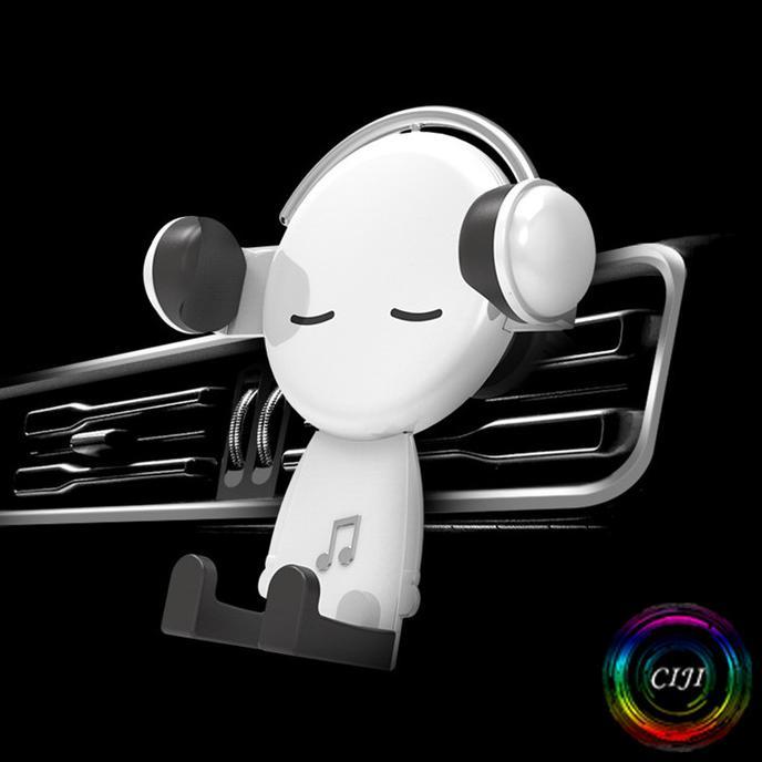 Gambar Promo Ciji Car Mobile Phone Holder Desain Terbaru Car Holder Otomatis - Putih dari agusclotch undefined Tokopedia