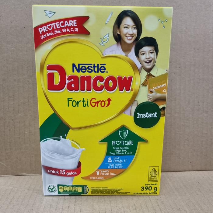 Gambar Susu Dancow Forti Gro instant 390g.Exp.2025 July dari Standar Jagakarsa undefined Tokopedia