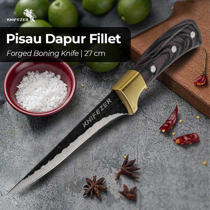 Gambar Pisau Daging Mini Stainless Pisau Hunting Berburu - Forged dari OTOHEROS undefined Tokopedia