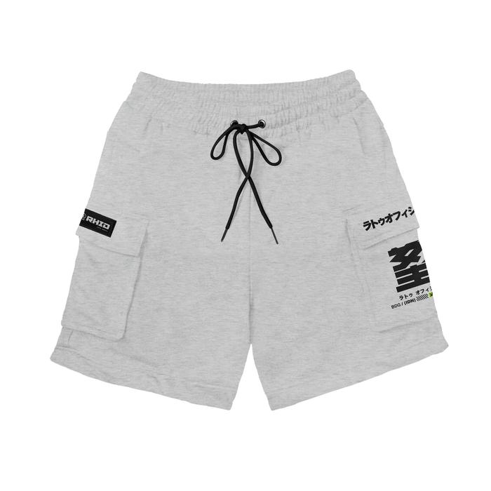 Gambar RHID - Celana Pendek Cargo Broadshort Abu - BORN ABU, M dari RHID undefined Tokopedia