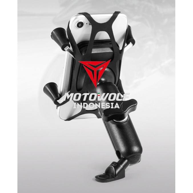Gambar Terbaru Mobile Phone Holder X Style Motowolf Universal Motor 2815 - Spion dari agusclotch undefined Tokopedia