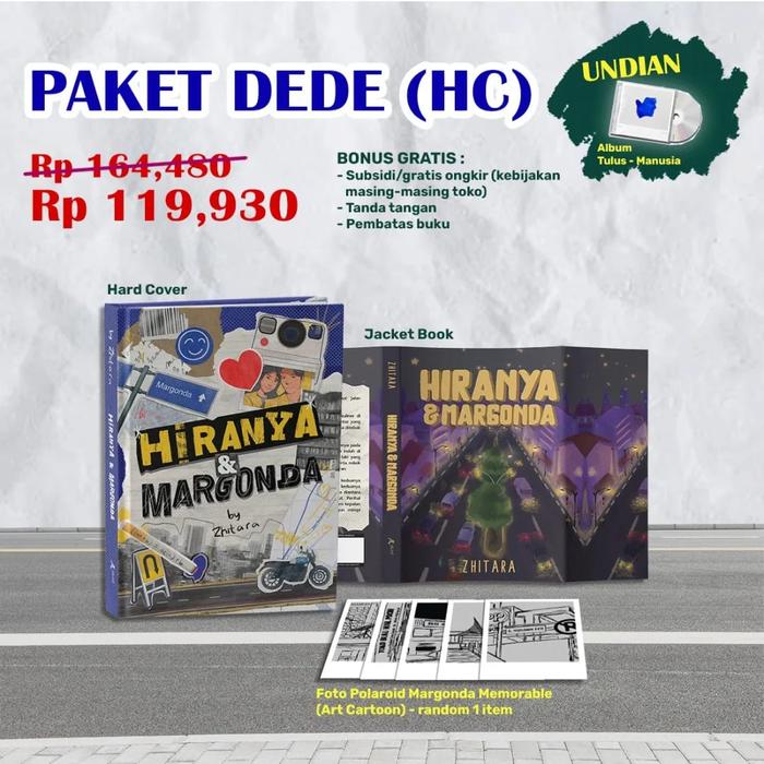 Gambar Buku Novel - Hiranya & Margonda - Zhitara - Bumifiksi - Dede HC dari bumifiksijakarta undefined Tokopedia