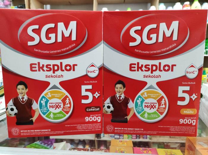 Gambar SGM EKSPLOR 5+ MADU/COKLAT 900 gr - Coklat dari laris kartasura undefined Tokopedia