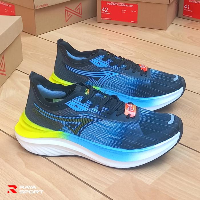Gambar ARDILES NFINITY FLASH ACTIVE BLUE CITROEN SEPATU LARI ORIGINAL - 40 dari Semarang Raya Sport undefined Tokopedia