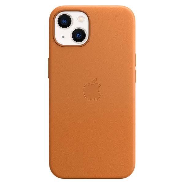 Gambar 100% ORIGINAL APPLE Case iPhone 13 Leather Case With Magsafe Original - Golden Brown dari Bhuta Cell undefined Tokopedia