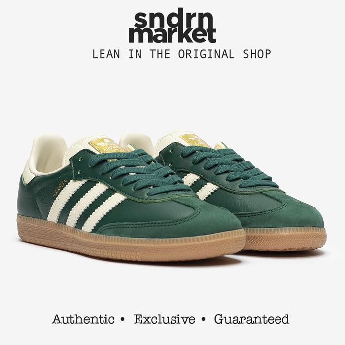 Jual Adidas Samba OG Collegiate Green Womens BNIB AUTHENTIC 40
