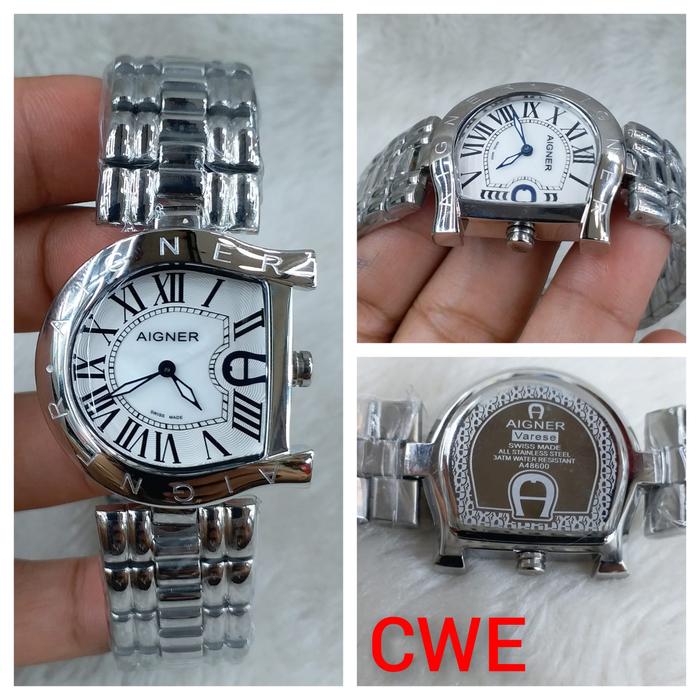 JAM TANGAN WANITA ARCO ROMAWI PREMIUM GRADE AAA Full Silver, Box Kayu di  Watchmeluxury Tokopedia