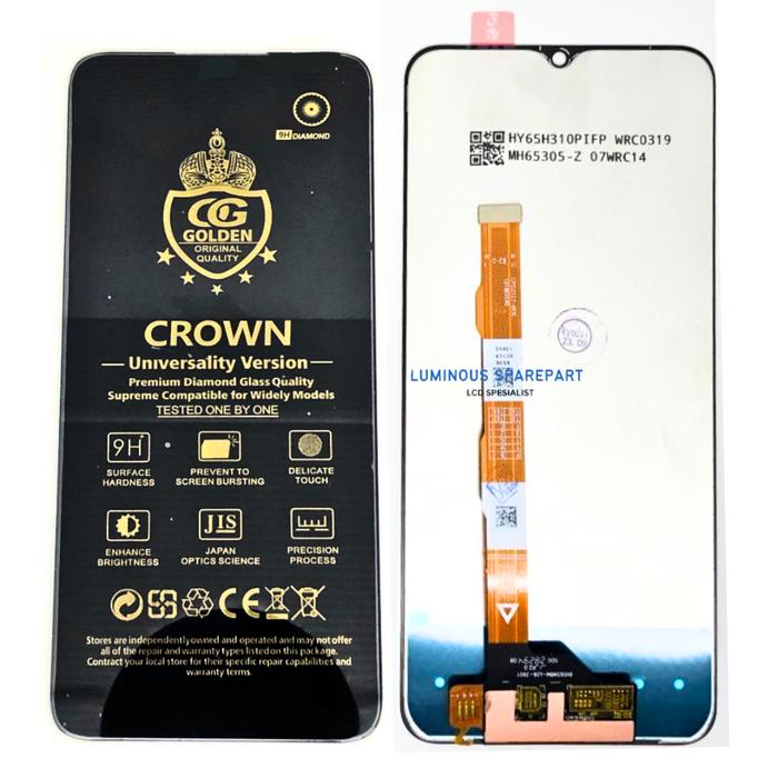 Gambar LCD + Touchscreen Vivo Y16 / Y15S / Y02S Fullset - Golden Crown, Y12S/Y15S/Y20 dari Luminous Sparepart undefined Tokopedia