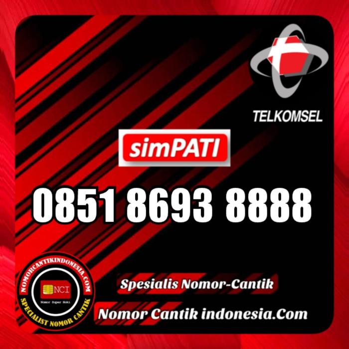Gambar NOMOR CANTIK TELKOMSEL SIMPATI 8888-9999 - 0851 9550 8888 dari NOMOR CANTIK INDONESIA.COM undefined 4 Tokopedia