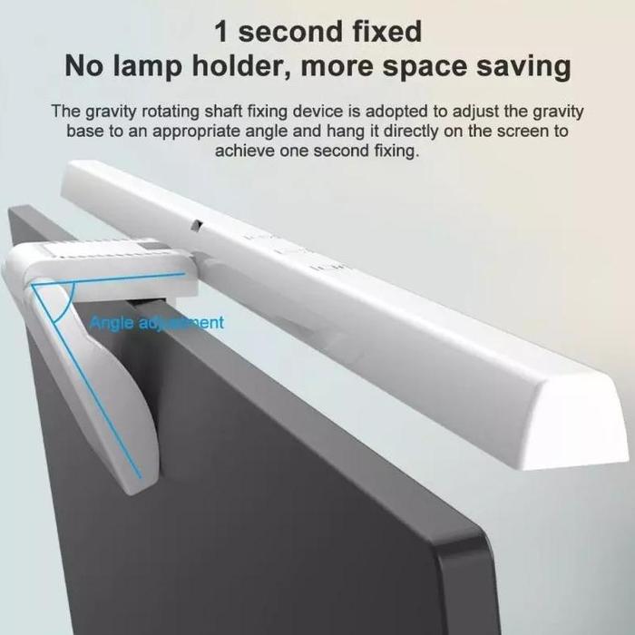 Gambar Screen Bar Monitor Light Led Lampu Meja Kerja Gaming Setup Desk 50 Cm - Putih 50cm dari sekarstok undefined Tokopedia