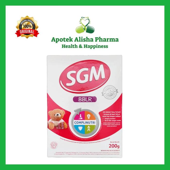 Gambar GANESA SGM BBLR Bayi 0-12bulan (Box 200/400gr) - Susu Formula Bayi - Box 200gr dari Ganesa Herbal undefined Tokopedia