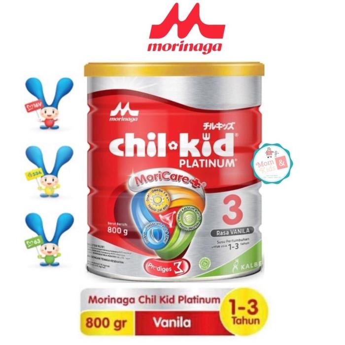 Gambar BEST SELLER CHILKID PLATINUM VANILA MADU 800 GR | MORINAGA CHIL KID - Vanila dari Deminovia Collect undefined Tokopedia