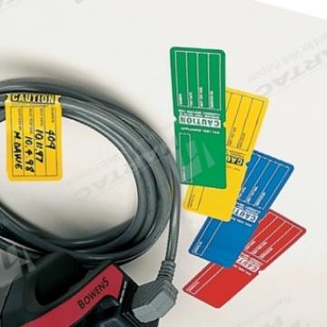 Gambar Electrical Appliance Test Tag - READY STOCK - Kuning dari Malikha&Nahla undefined Tokopedia