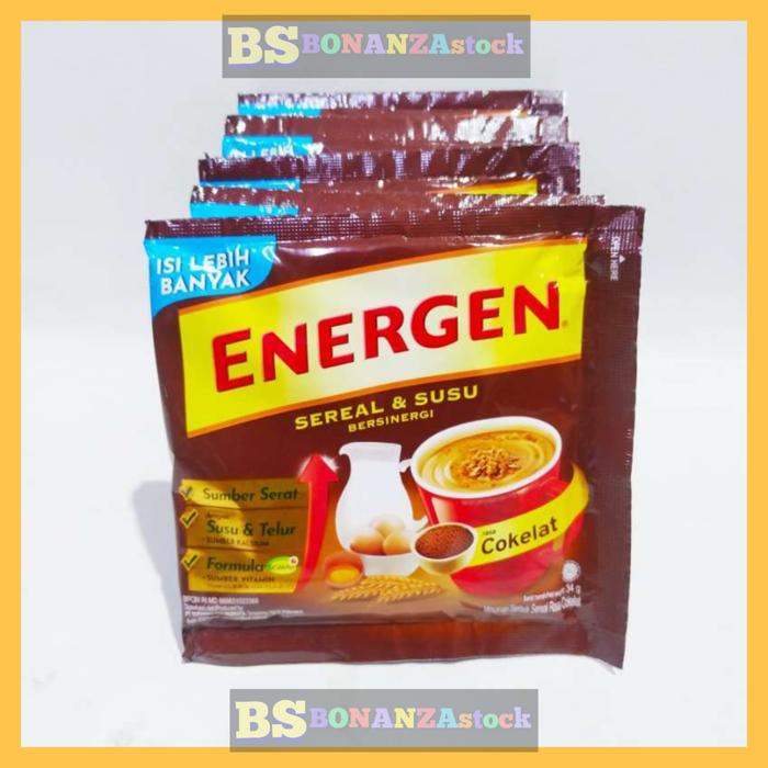 Gambar Energen 1 rencheng 10 sachet 30g - coklat dari BONANZA stock undefined Tokopedia