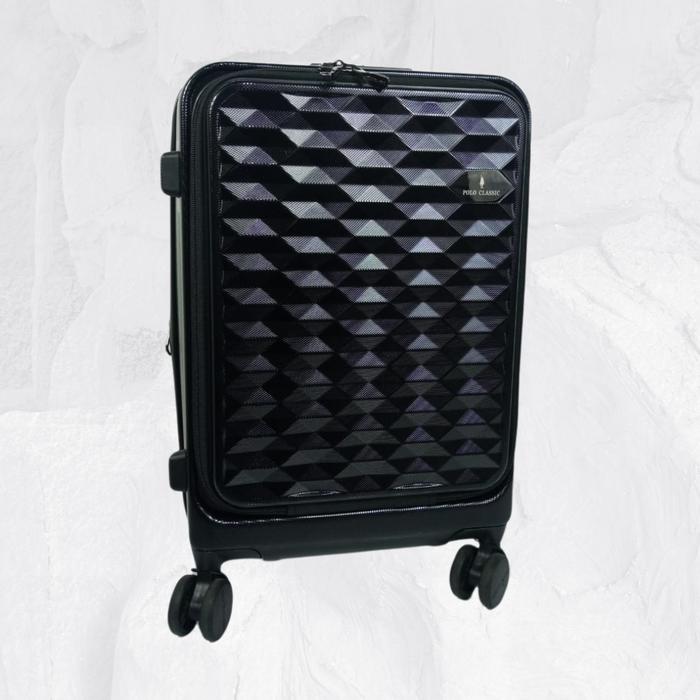 Gambar KOPER NAPOLEON SIZE BAGASI KOPER TSA LOCK UKURAN 20 & 24 - HITAM 4045, 20 INCH dari Bagpark Pusat Tas undefined Tokopedia