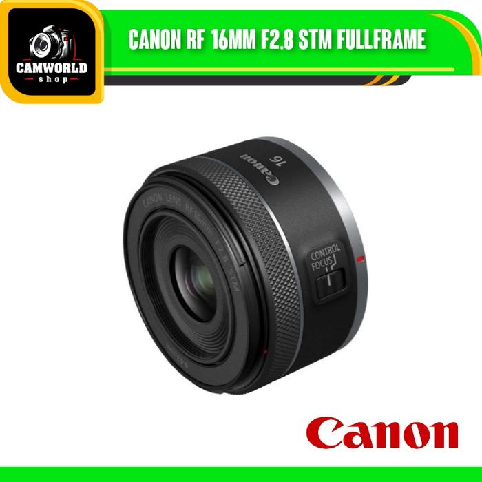Gambar Lensa Canon RF 16mm F2.8 STM Full Frame - Canon RF 16mm f2.8 STM - PAKET A dari Camworld Shop undefined Tokopedia