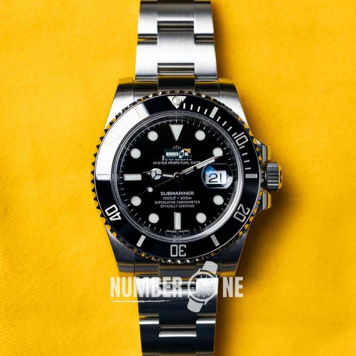 Gambar Jam Tangan Pria Model R 01 Sbmrnr 40mm Date Black Ceramic Clean F dari NUMBERONE.1 undefined Tokopedia