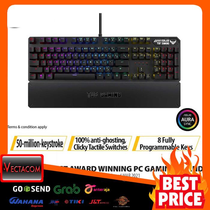 Keyboard Gaming Asus TUF K3 RGB Mechanical Gaming Keyboard di Vectacom  Tokopedia