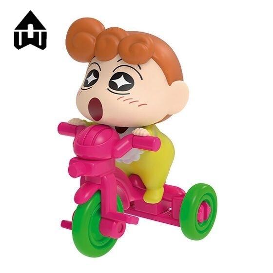 Gambar GASHAPON - Crayon Shinchan Sinchan Shin-chan Characters Combination Tricycle Bicycle Sepeda | Bandai Gacha - Himawari dari Aero Walking-Shopz undefined Tokopedia