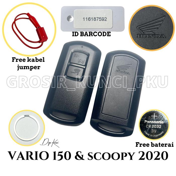 Gambar Remot Keyless Vario 150 & Scoopy dari DIGO KUNCI PEKANBARU undefined Tokopedia