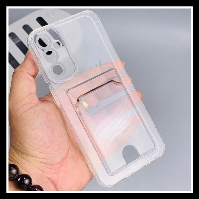 Gambar Samsung Galaxy A35 / A55 5G Case Neo Crystal Card Slot Original SoftCase Clear Cover Silicone Casing - CLEAR., SAMSUNG A35 5G. dari Markas acc 88 undefined Tokopedia