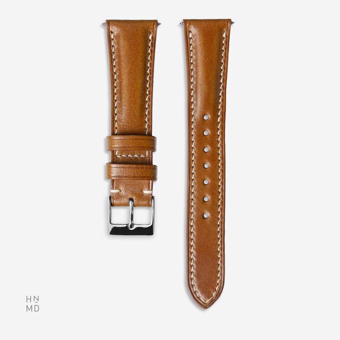 Gambar The Famous Shell Cordovan Premium Handmade Leather Strap - Whiskey, Standar dari hnmd.co undefined Tokopedia