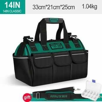 Gambar Tas Perkakas Storage Tool Bag Waterproof Reflective Strips - A03387 - 14 Inch dari DADANG 54 SHOP undefined Tokopedia