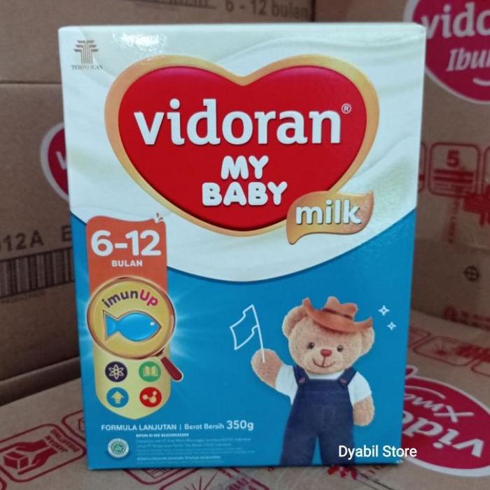 Gambar UPDATE PROMO!! VIDORAN 6-12 BULAN 350 GR SUSU FORMULA SUSU BAYI MURAH dari Deminovia Collect undefined Tokopedia