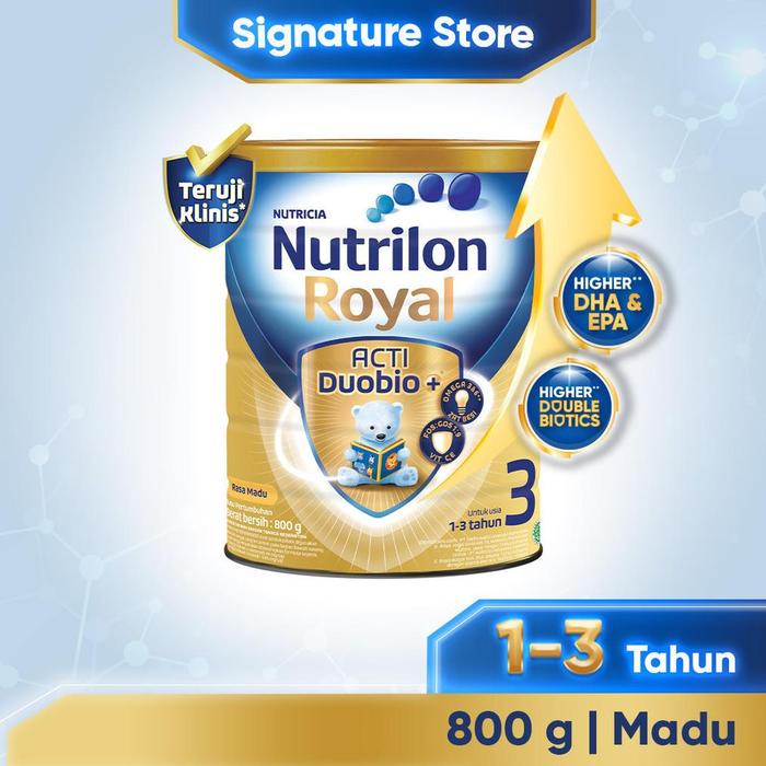 Gambar BEST NUTRILON ROYAL 3 MADU SUSU PERTUMBUHAN BUBUK 800 GR dari Deminovia Collect undefined Tokopedia