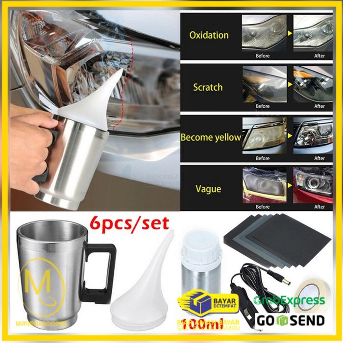 Gambar Alat Nano Burn Coating Headlamp Alat Pembersih Headlamp/Lampu 1 Set dari Minimuscomp undefined Tokopedia