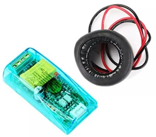 Gambar PZEM-004T 100A Dengan Casing Sensor Arus Tegangan Daya Frek Cosphi - CT Tertutup dari Temins undefined Tokopedia
