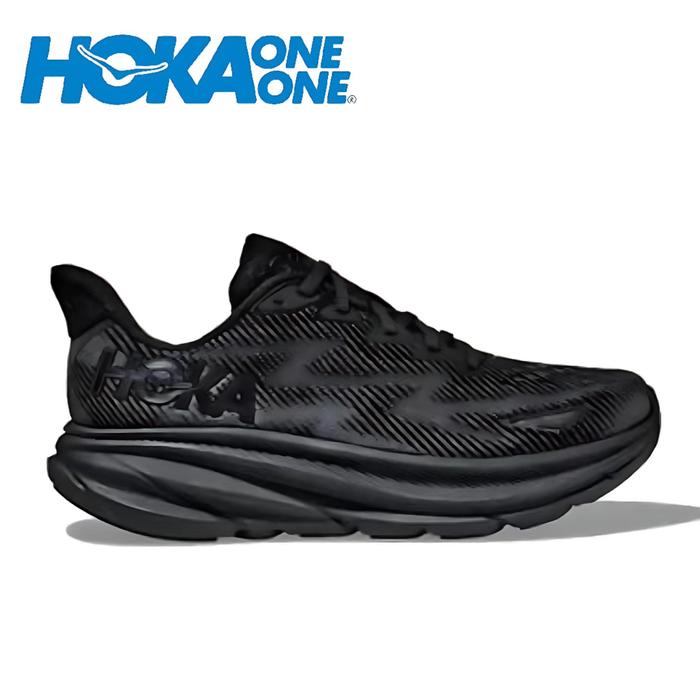 SEPATU RUNNING HOKA ONE ONE CLIFTON BLACK 40 - Main Image